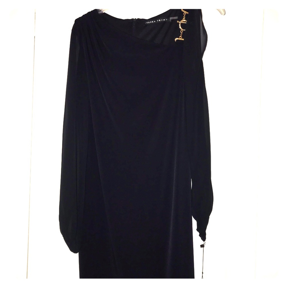Ivanka Trump Navy blue dress